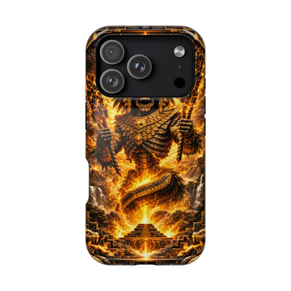 Acalan • Warbound Navigator • Empire of the Fifth Sun™ • Apple iPhone 17 Pro • MagSafe Tough Case