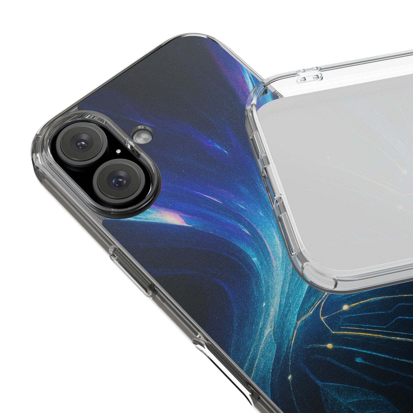 Digital Vortex • Apple iPhone 16 • Clear Case