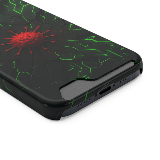 Atomic Fusion • Apple iPhone 13 • MagSafe® Tough Case with Card Holder