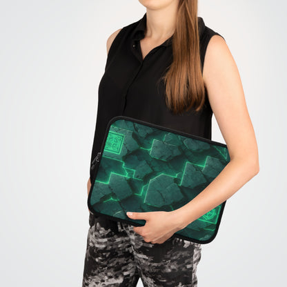 Digital Terrain • Dual Zipper Laptop Sleeve