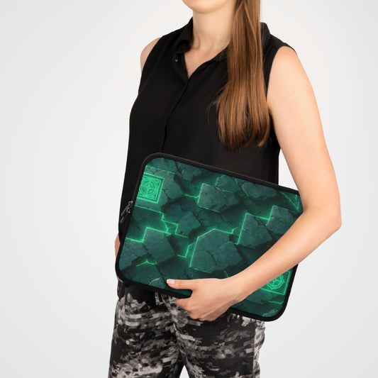 Digital Terrain • Dual Zipper Laptop Sleeve