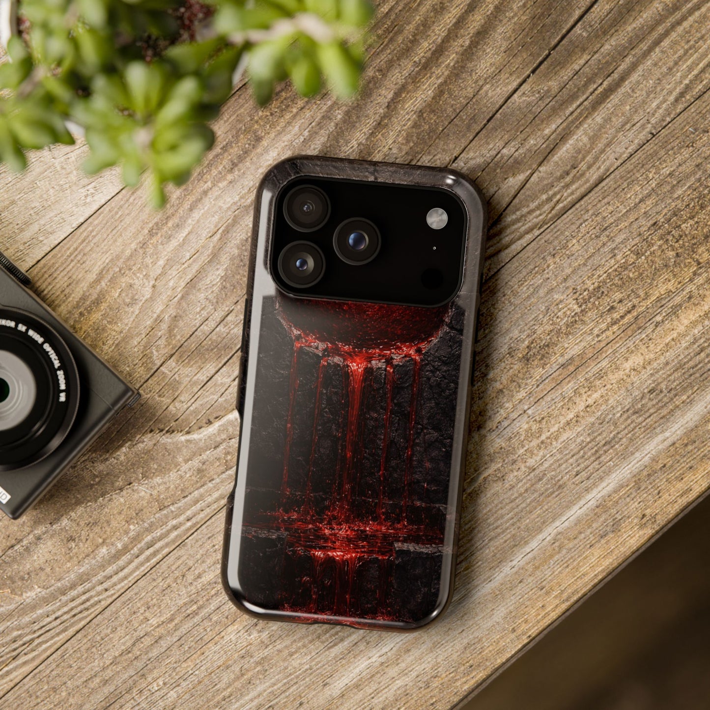 The Sun Without Witness • Obsidian Blood™ • The Price of the Sun • Apple iPhone 17 Pro • MagSafe® Tough Case