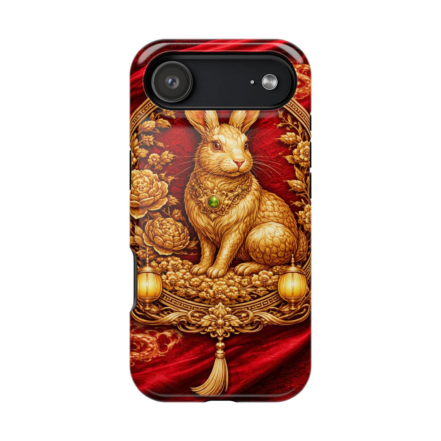 Rabbit • Lunar Armor • Imperial Banner • Apple iPhone 17 Pro • MagSafe Tough Case