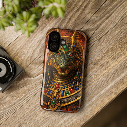 Sobek • Dominion • Egyptian Hieroglyphics™ Series • Apple iPhone 17 Pro • MagSafe® Tough Case