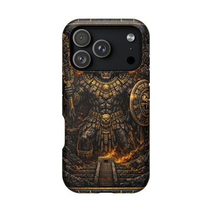 Ocelotl • Jaguar Ascendancy • Empire of the Fifth Sun™ • Apple iPhone 17 Pro • MagSafe Tough Case