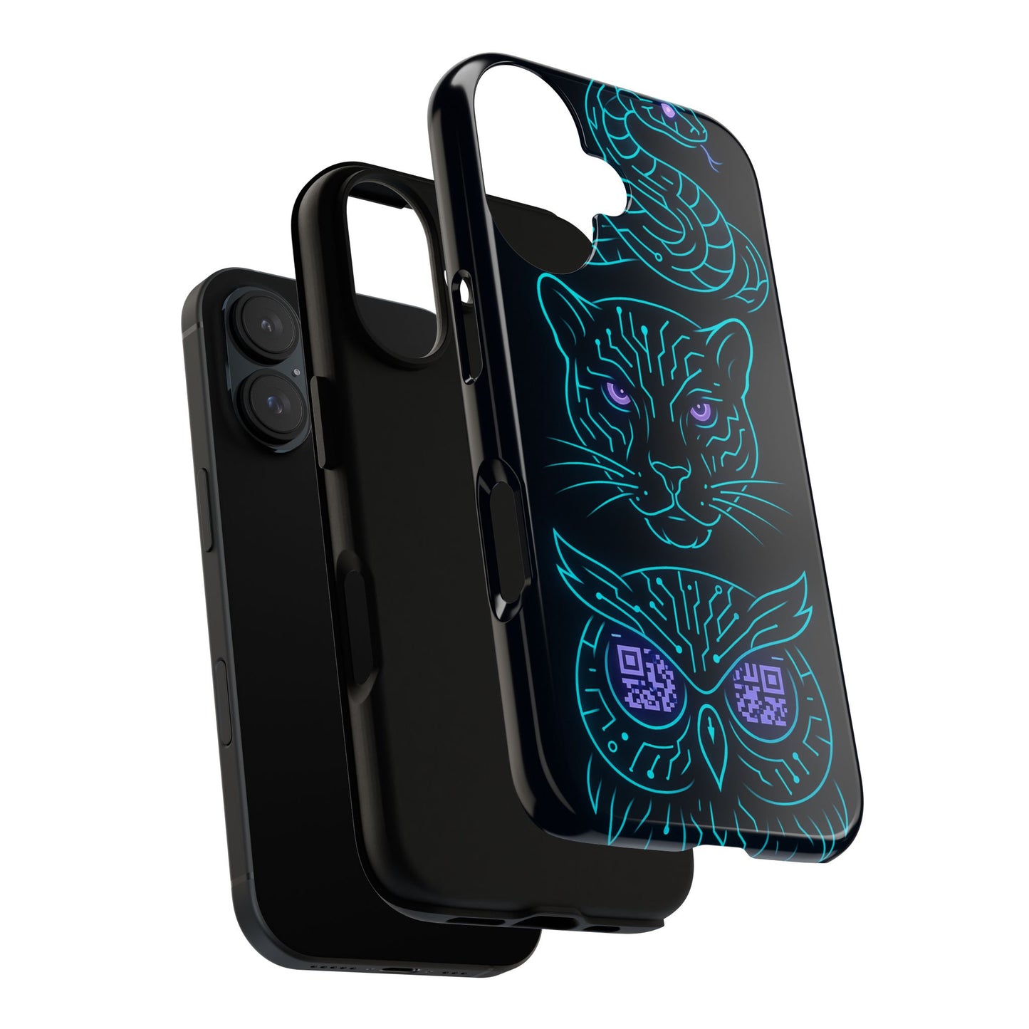 Mystic Midnight • Apple iPhone 16 • MagSafe® Magnetic Tough Case