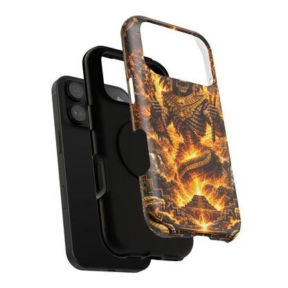 Acalan • Warbound Navigator • Empire of the Fifth Sun™ • Apple iPhone 17 Pro • MagSafe Tough Case